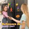 4E's Novelty 4-Pack Foam Halloween Craft Kits for Kids, Silly Halloween Monsters Magnet Craft Kit, Mess-Free Peel-and-Stick Sticker Pack, Ages 3+, Perfect for Occasion Monster Magnet Kit